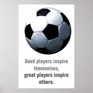 Affiches Inspirational Football Football Unique