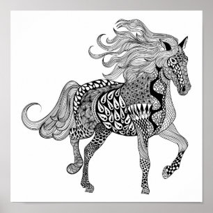 Affiches Inspired Black Horse 2