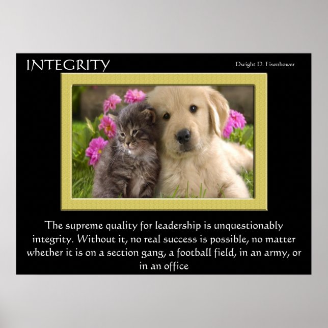 Affiches INTEGRITY (Devant)