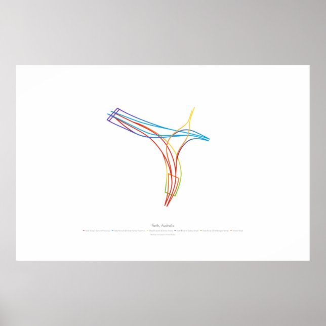 Affiches Interchange Choreography: Perth, Australia 1 v2 (Devant)