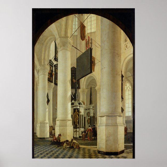 Affiches Intérieur du Kerk Nieuwe (Devant)