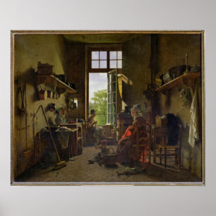 Affiches Intérieur d'une cuisine, 1815