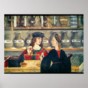 Affiches Intérieur d'une pharmacie