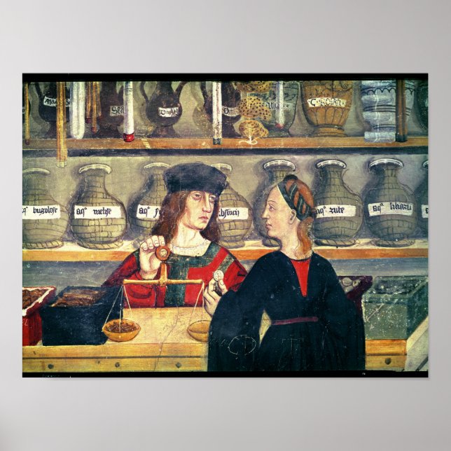 Affiches Intérieur d'une pharmacie (Devant)