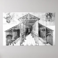 Interior of Old St.Peter's, Rome