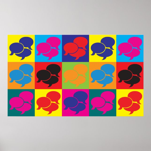 Affiches Interprétation de l'art pop (Devant)