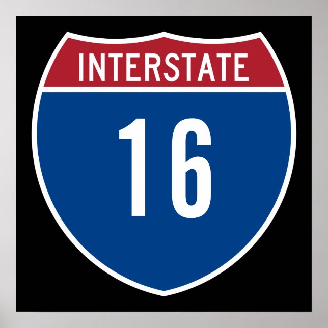 Affiches Interstate 16 (Devant)
