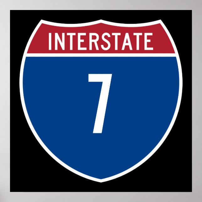 Affiches Interstate 7 (Devant)