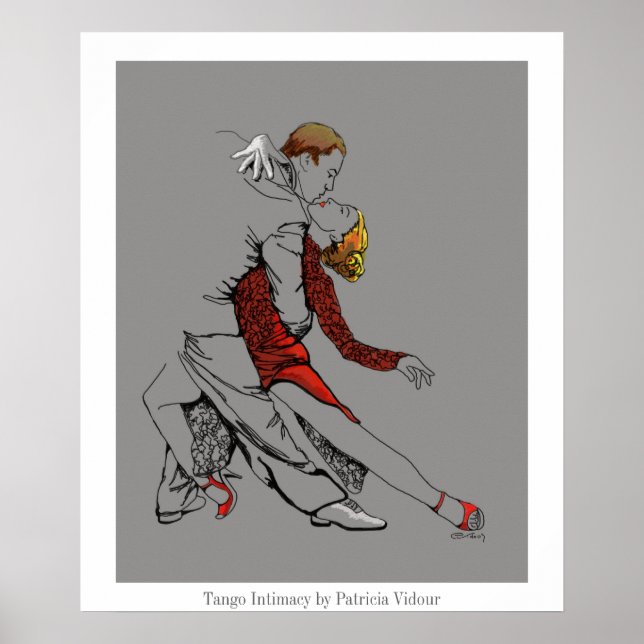 Affiches Intimité du tango (Devant)