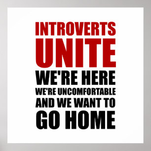 Affiches Introverts unissent
