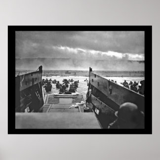 Affiches Invasion de Normandie au Jour J - 1944