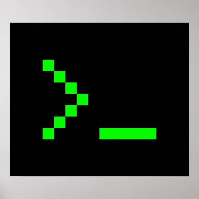 Affiches Invite d'entrée de texte de l'ordinateur de l'anci (Devant)