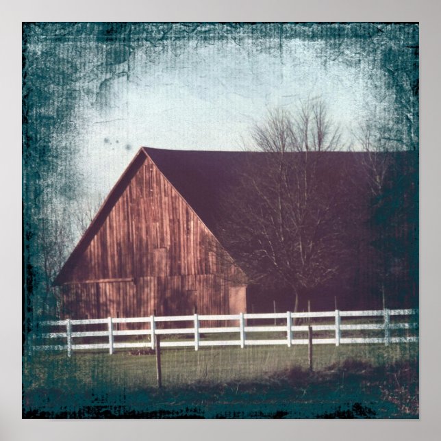 Affiches Iowa Barn 8 (Devant)