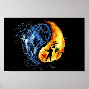 Affiches Ip Man Wing Chun ( Yin Yang)