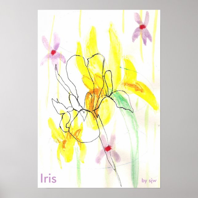 Affiches iris (Devant)