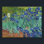 Affiches Irises par Vincent Van Gogh 1889<br><div class="desc">Irises est l'une des nombreuses peintures et gravures d'iris de l'artiste néerlandais Vincent van Gogh. Irises a été peint pendant que Vincent van Gogh vivait à l'asile à Saint Paul-de-Mausole à Saint-Rémy-de-Provence,  en France,  dans la dernière année précédant sa mort en 1890.</div>