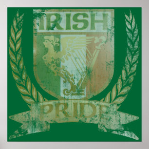 Affiches Irish Pride Crest