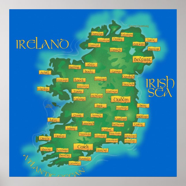 Affiches Irlande (Devant)