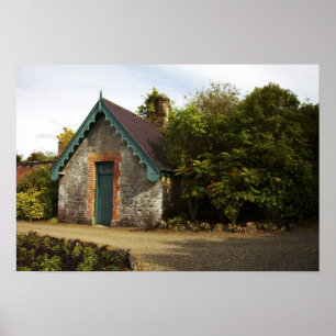 Affiches Irlande, le jardin clos du château de Dromoland