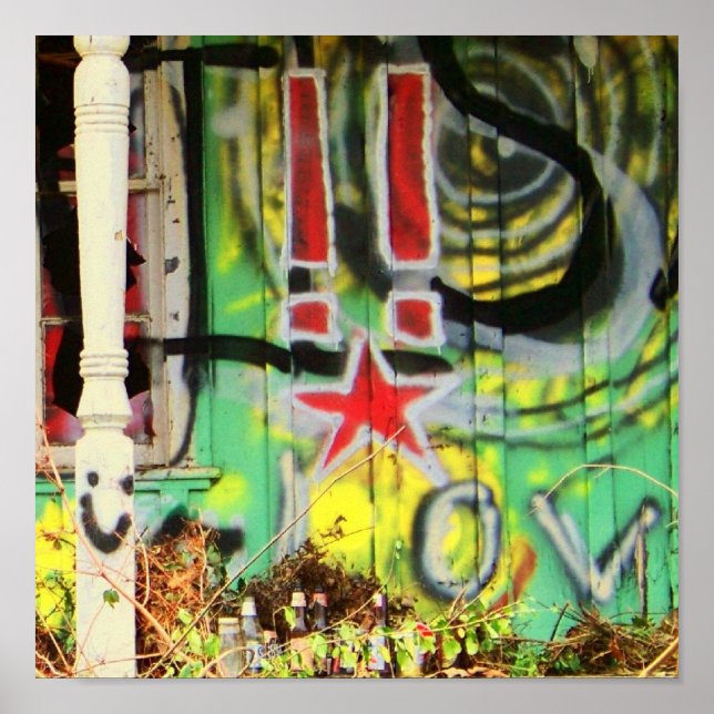Affiches is it too much grafitti? (Devant)