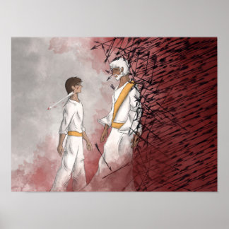 Affiches Isaïe 54:17 / Romains 8:28