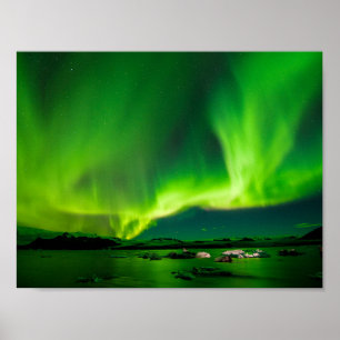 Affiches Islande Aurores Boréales