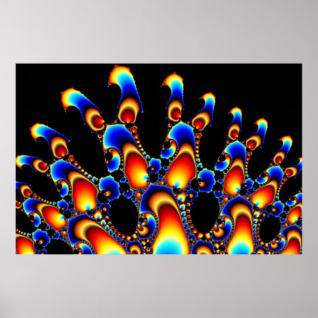 Affiches It - Mandelbrot Fractal Art (Devant)