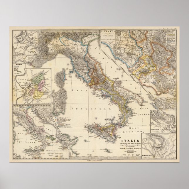 Affiches Italia adiectis (Devant)