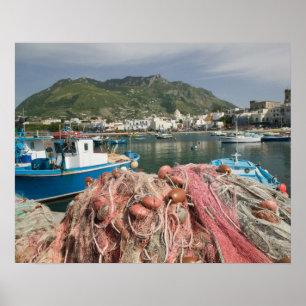 Affiches ITALIE, Campanie, (Baie de Naples), ISCHIA, FORIO