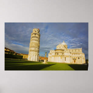 Affiches Italie, Pise, Duomo et Tour de Pise, Pise, 2