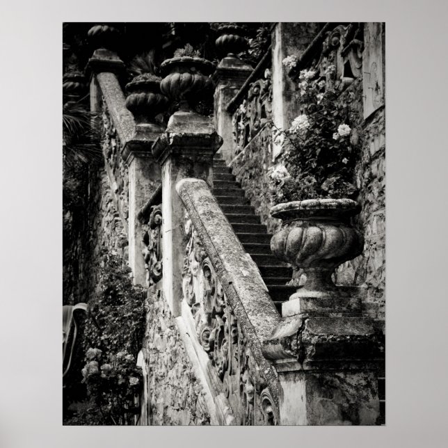 Affiches Italie, province de Lecco, Varenna. Villa Monaster (Devant)