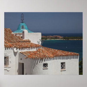 Affiches Italie, Sardaigne, Porto Cervo. Chiesa di Stella