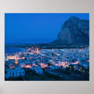 Affiches Italie, Sicile, SAN VITO LO CAPO, Ville de vacance