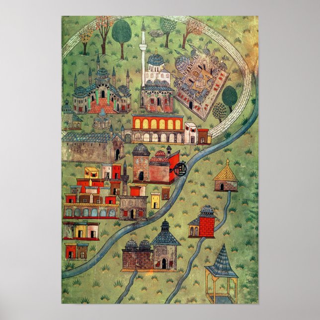 Affiches IUK T.5964 Vue d'Eskisehir (Devant)