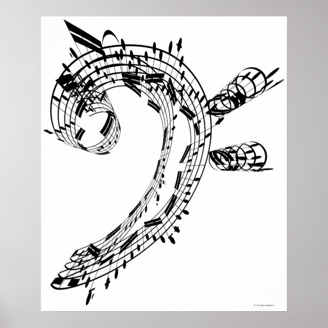 Affiches J.S.Bach's Cello Suite (Devant)