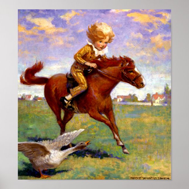 Affiches "Jackanapes" by Jessie Willcox Smith (Devant)