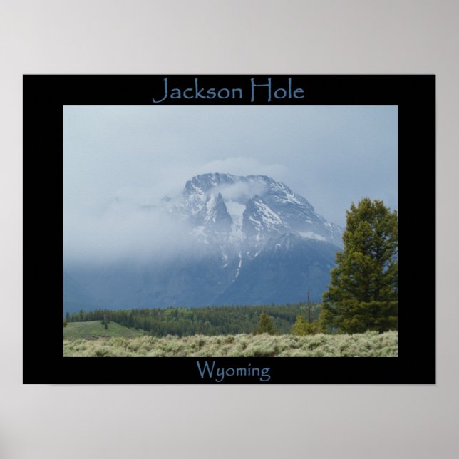 Affiches Jackson Hole, Wy (Devant)
