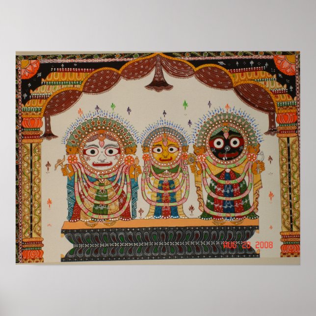 Affiches jagannath (Devant)