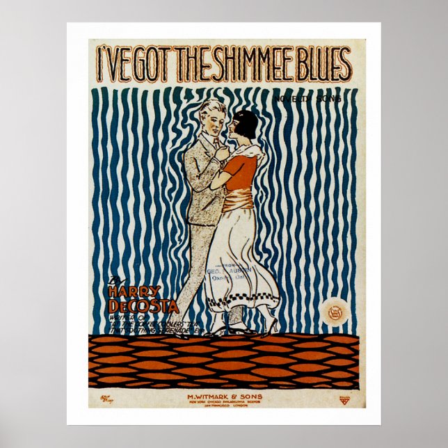 Affiches J'ai le Shimmie Blues (Devant)