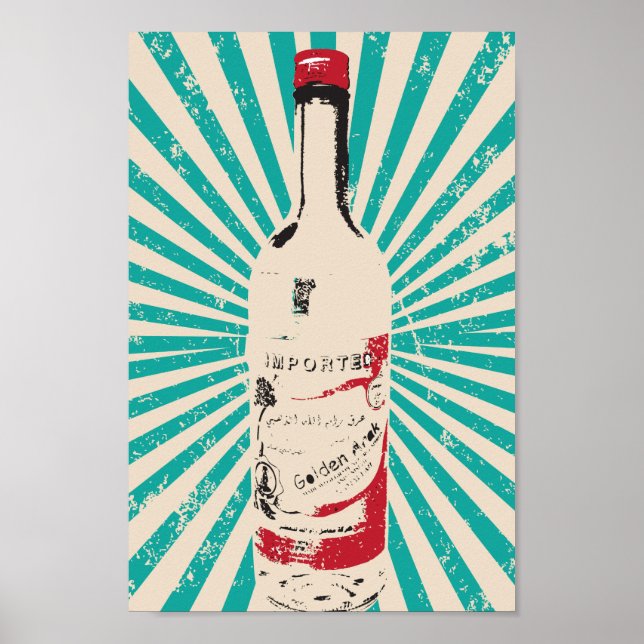 Affiches j'aime arak (Devant)
