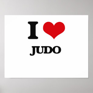 Affiches J'aime le judo
