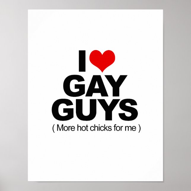 Affiches J'Aime Les Gay (Devant)