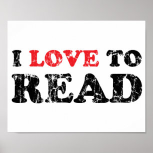 Affiches J'Aime Lire Perturbé
