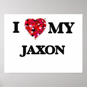 Affiches J'aime mon Jaxon