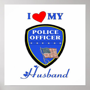 Affiches J'Aime Mon Mari De Police