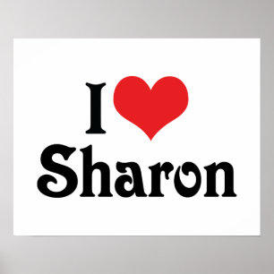 Affiches J'aime Sharon