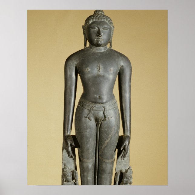 Affiches Jain Tirthankara, Parsvanatha, Rajasthan, Prat (Devant)
