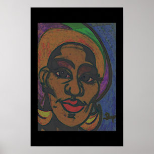 Affiches Jamaican Girl