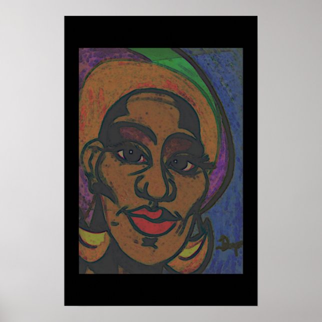 Affiches Jamaican Girl (Devant)