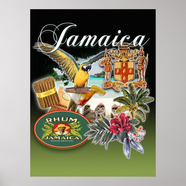 Affiches jamaïque (Devant)